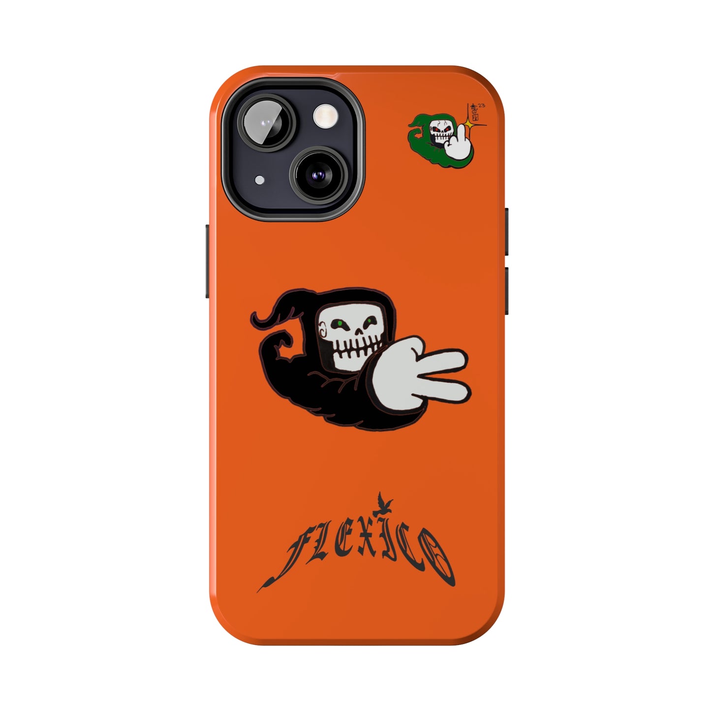 FLEXICO ORANGE STRONG PHONE CASE