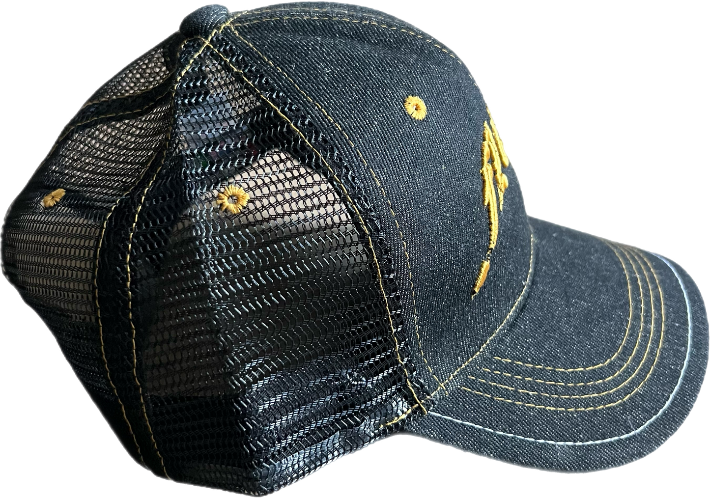 Denim Gold Trucker