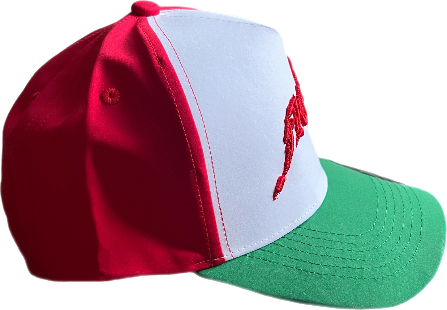 White Green Red flexfit