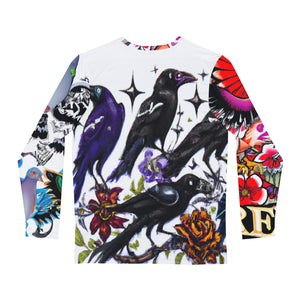 FLEXICO DOVES AND CROW  Long Sleeve Shirt