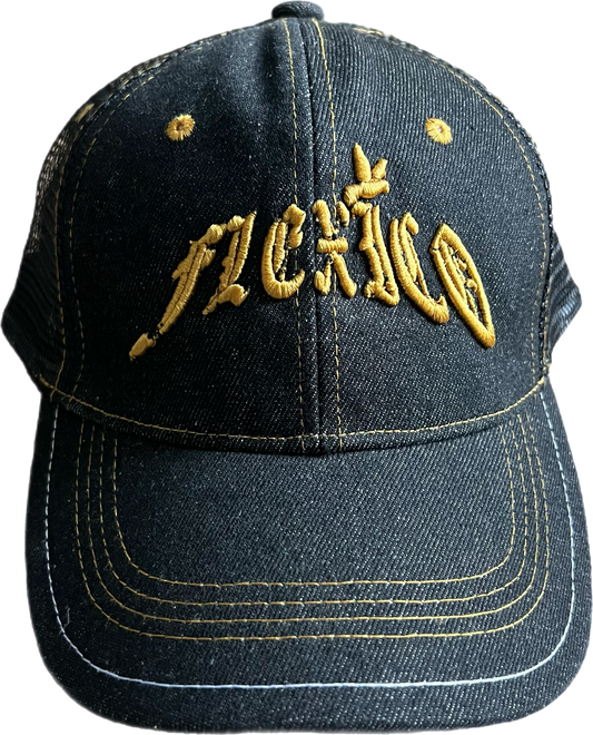 Denim Gold Trucker