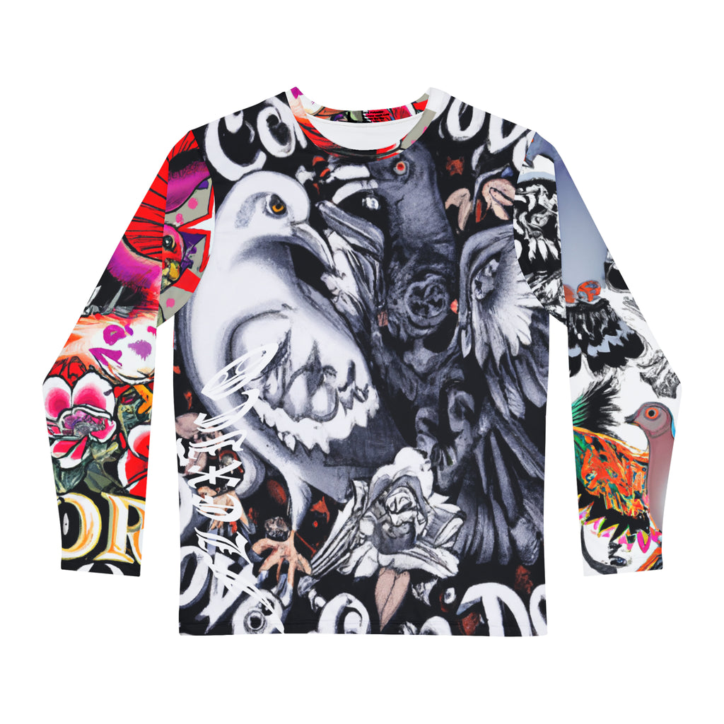 FLEXICO DOVES AND CROW  Long Sleeve Shirt