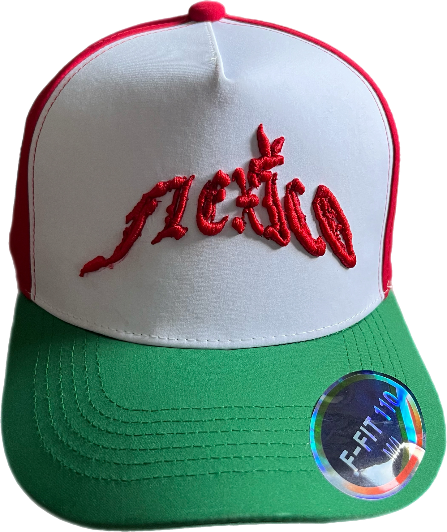 White Green Red flexfit