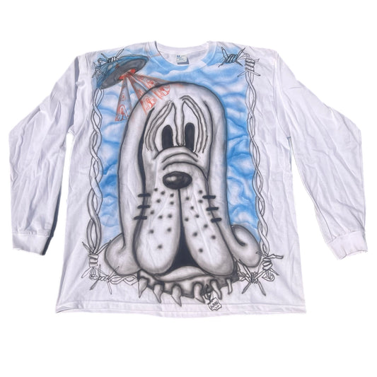 Airbrush Tee Beam Me Up XL