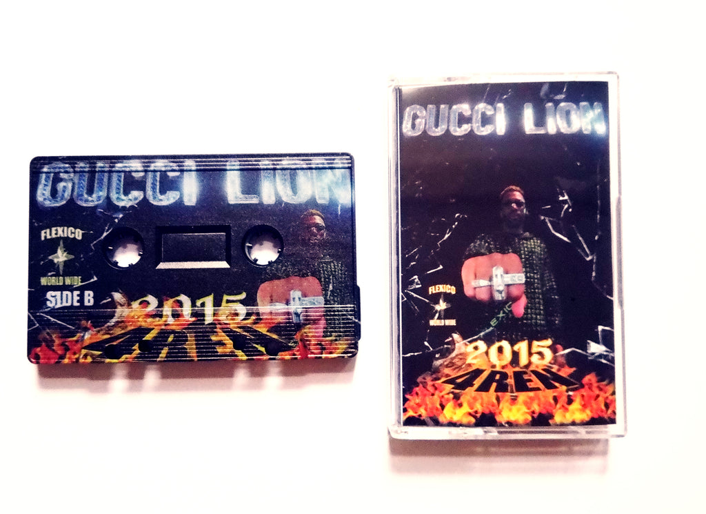 Gucci Lion 4 Ren Cassette Tape 001-030  MADE IN ITALY + DIGITAL DOWNLOAD