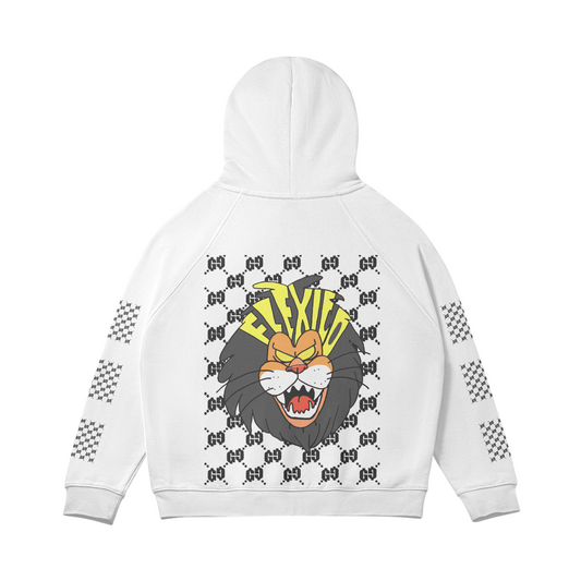 GVCCI LION ZIP UP HOODIE