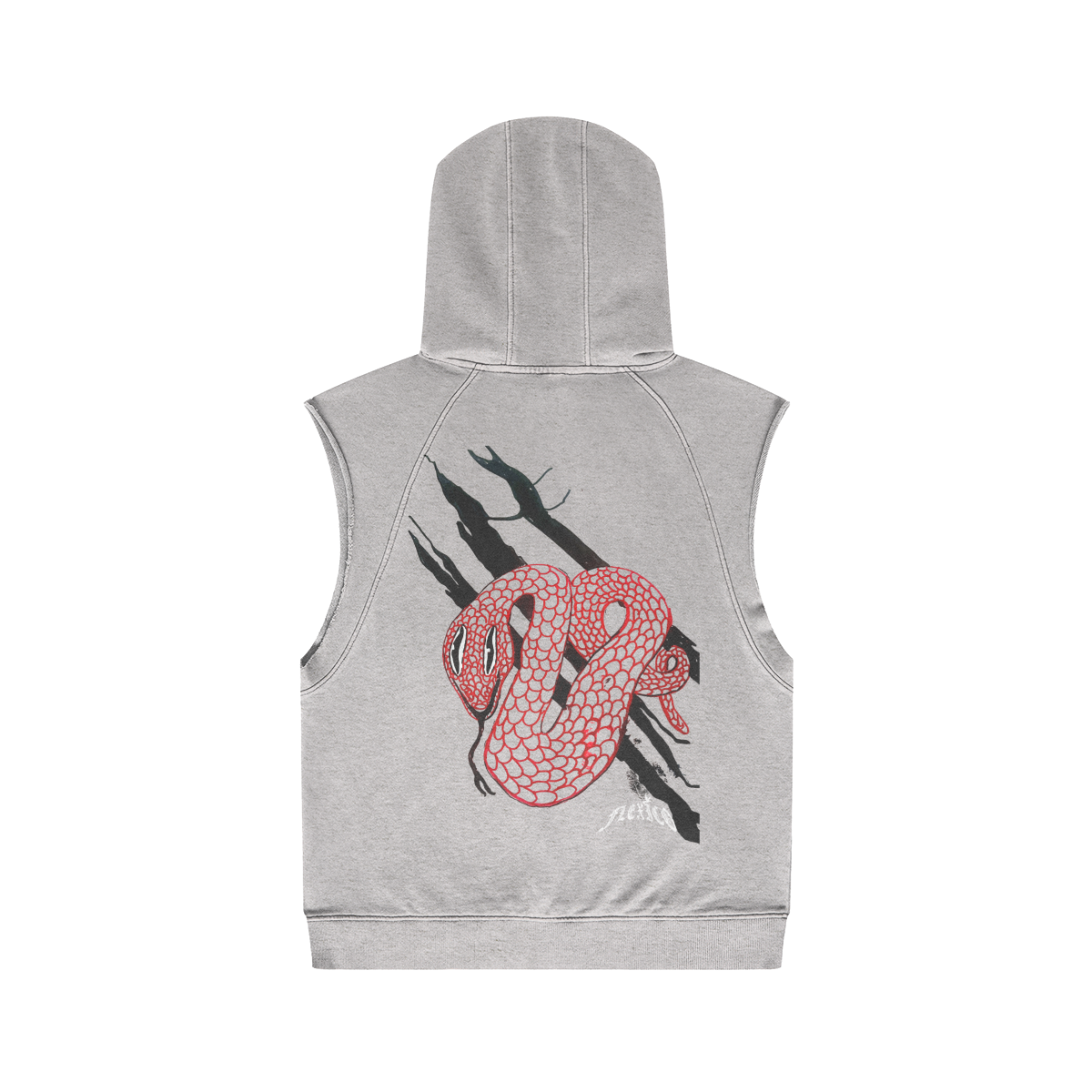 YOTS FLEXICO SLEEVELESS HOODIE