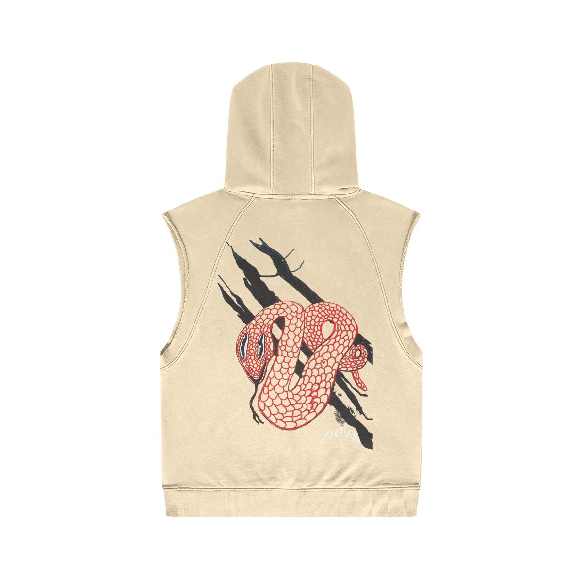 YOTS FLEXICO SLEEVELESS HOODIE