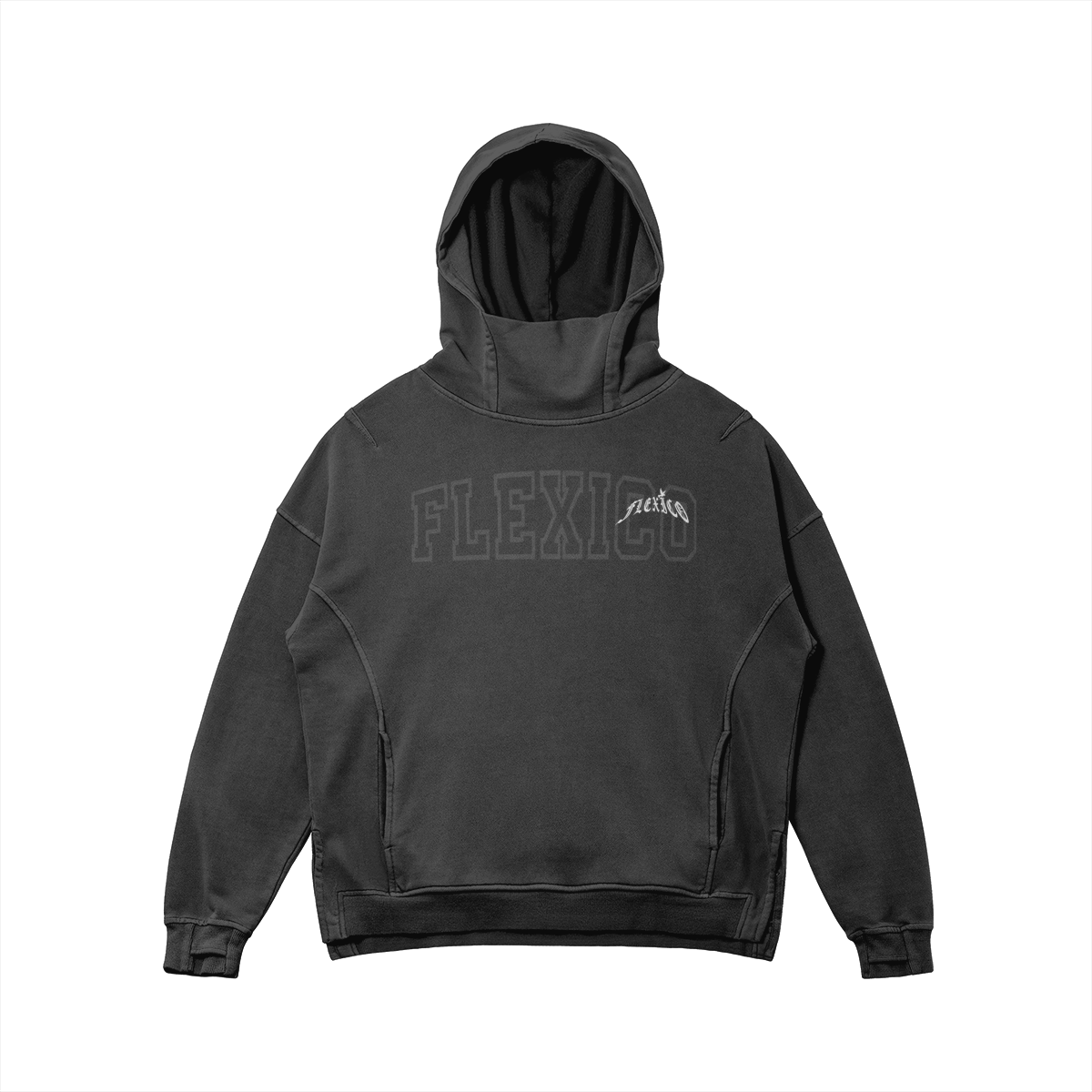 FLEXICO FLEXICO TURTLE NECK HOODIE