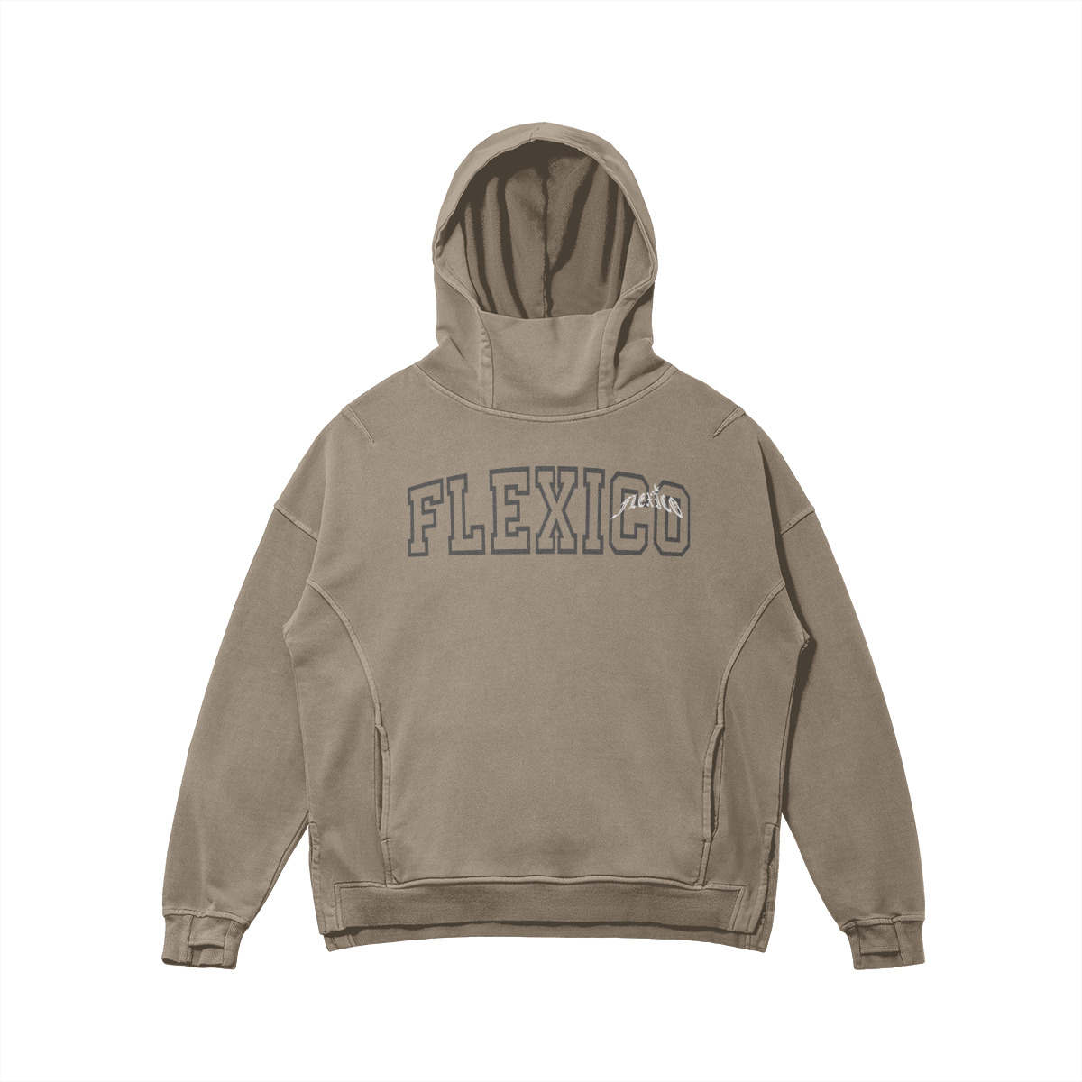 FLEXICO FLEXICO TURTLE NECK HOODIE